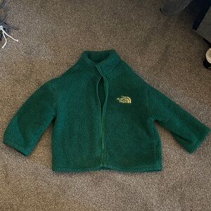 The North Face Forest Green Fleece Jacket